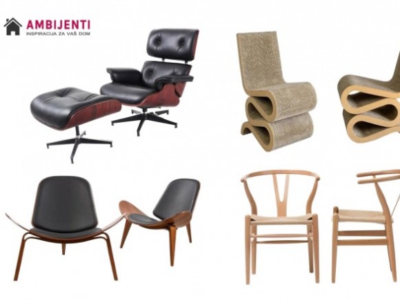 Ikone dizajna 20. veka - stolice koje ne gube svoj šarm (deo II) -